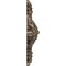 Ekena Millwork Antonio Ceiling Medallion, Hand-Painted Warm Silver, 35 7/8"W x 22 1/2"H x 4 3/8"P CM35X22ANWSS - alternate 5
